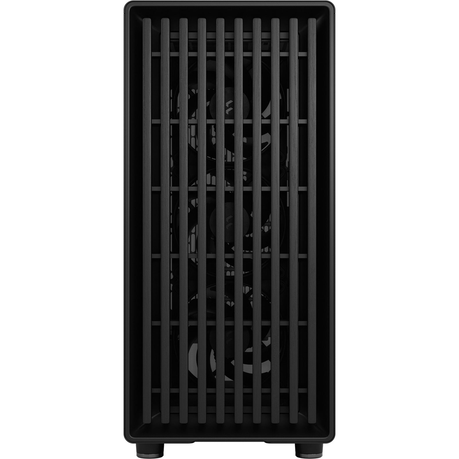 Fractal design north momentum edition midi tower behuizing (zwart houtkleur | 2x usb-a | 1x usb-c | tempered glass)