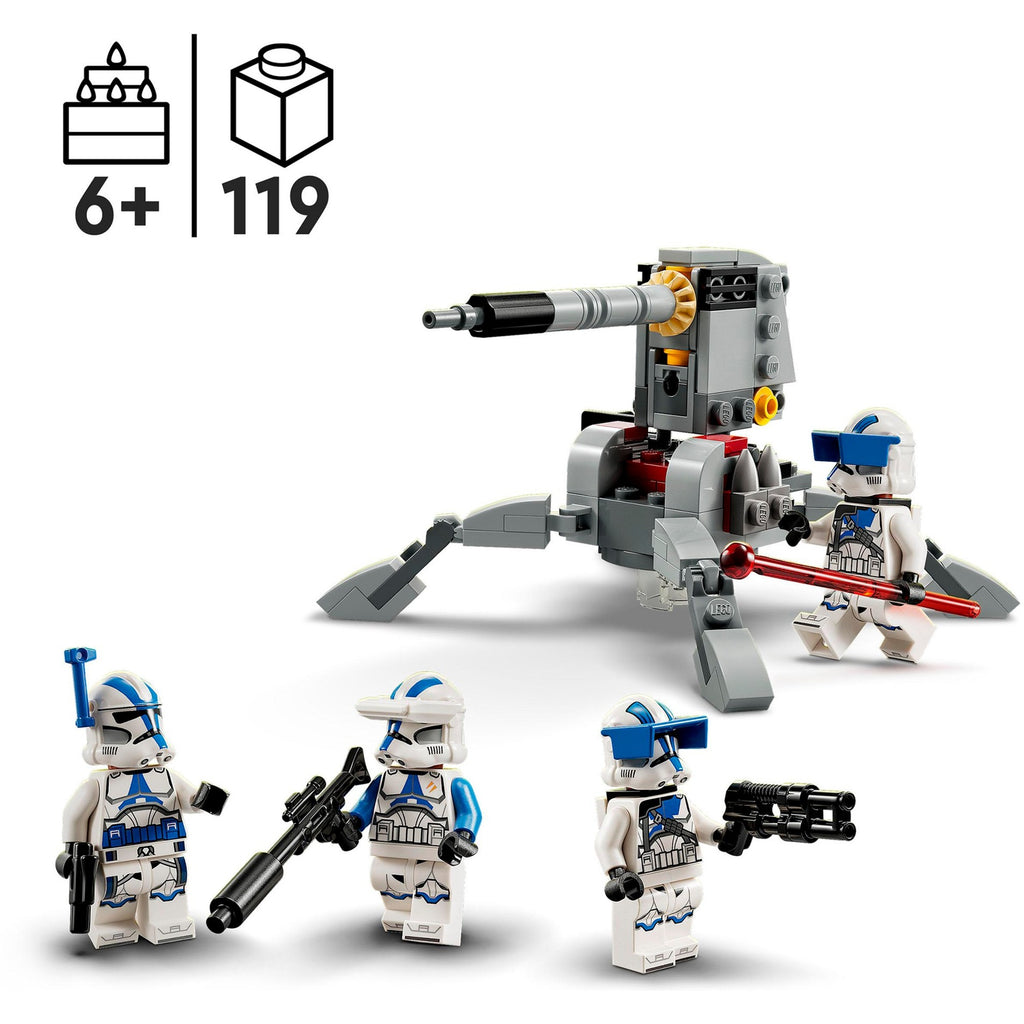 LEGO Star Wars 75345 501. Klonkrieger-Kampfset