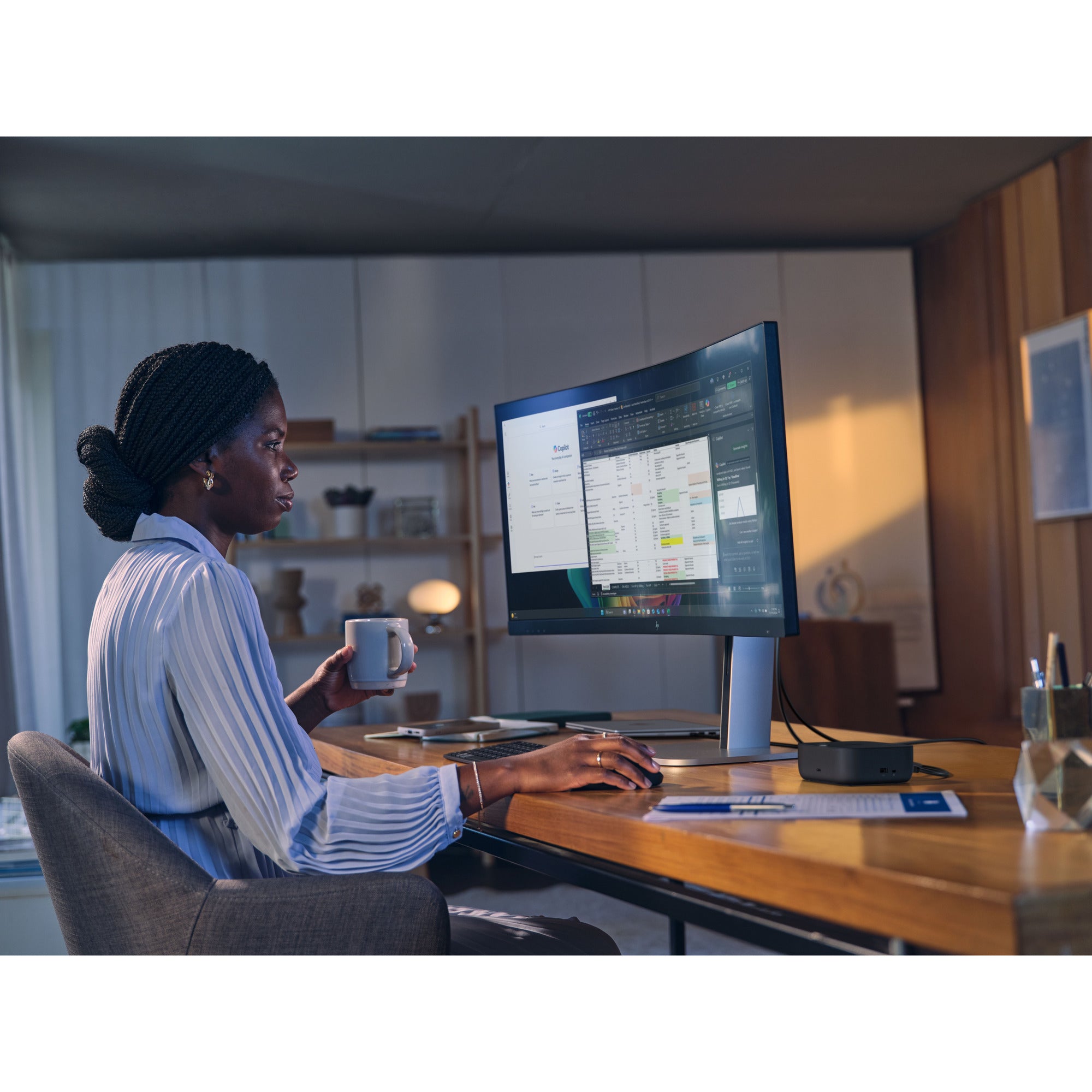Hp usb-c 100w g6 dock dockingstation (zwart)