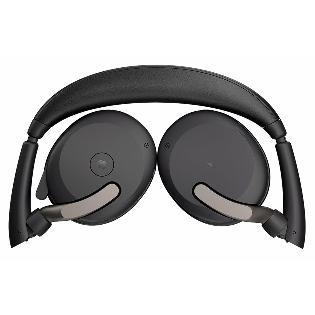 Jabra evolve2 65 flex duo, ms on-ear headset (zwart, stereo, usb-c, link380c, microsoft teams)