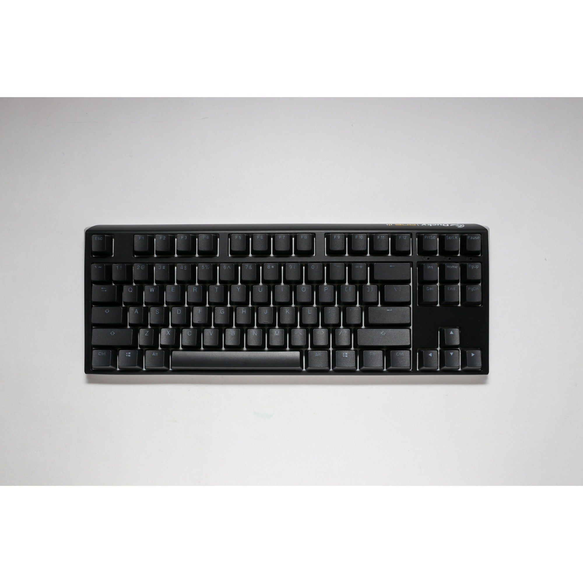 Ducky one 3 classic tkl rgb mechanisch toetsenbord (zwart, us lay-out (qwerty), cherry mx silent red, 80% (tkl) , rgb leds, double-shot pbt, hot-swappable, quack mechanics)