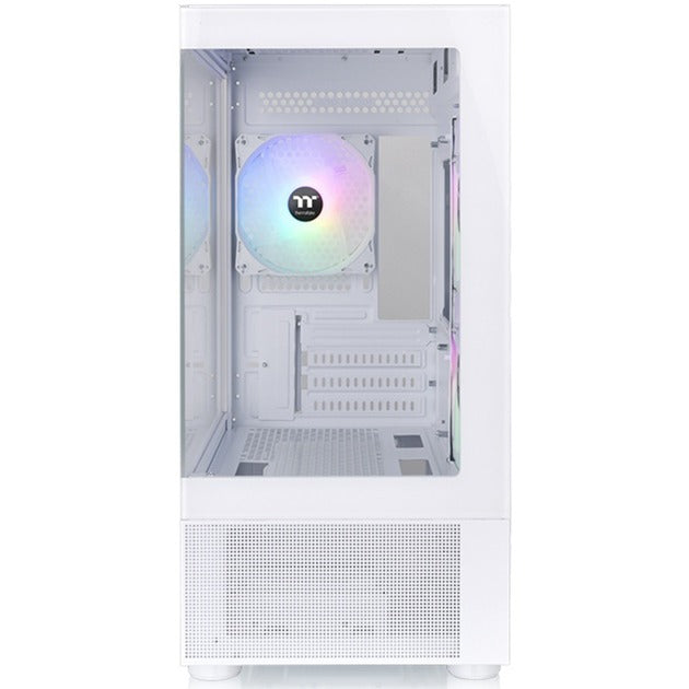 Thermaltake view 170 tg argb mini tower behuizing (wit | 2x usb-a | rgb | tempered glass)