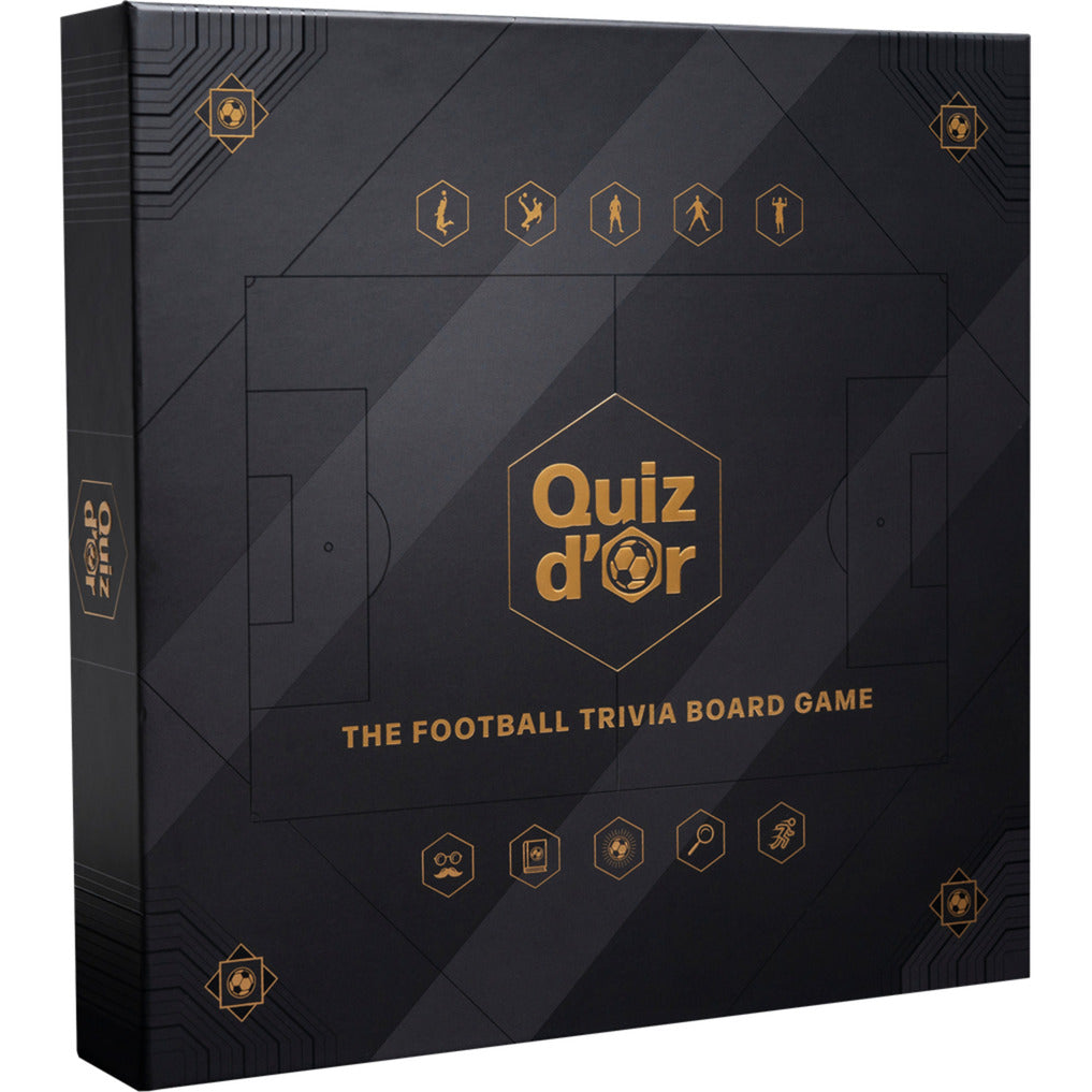 Quiz d'or bordspel (engels, 4 - 8 spelers, 60 - 120 minuten, vanaf 16 jaar)