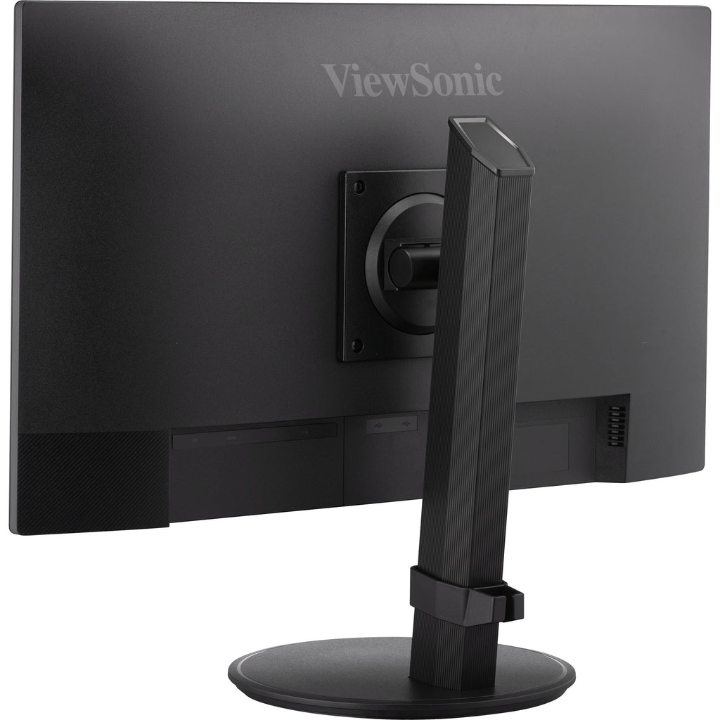 Viewsonic vg2408a 24 monitor (zwart, 1x hdmi, 1x displayport, usb-c, usb-a, sound, 100 hz)