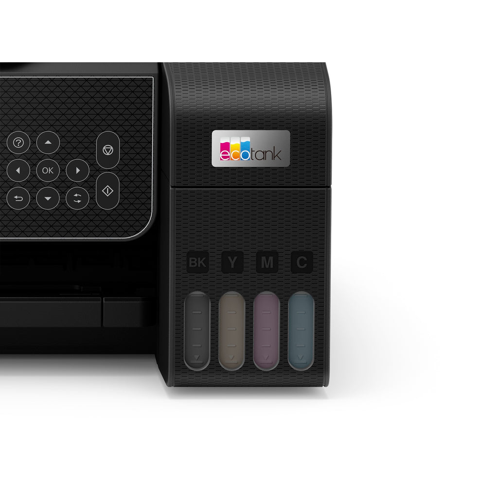 Epson ecotank et-2871 a4 multifunctionele wi-fi-printer met inkttank all-in-one inkjetprinter (zwart, scannen, kopiëren, wi-fi, inclusief tot 3 jaar inkt)