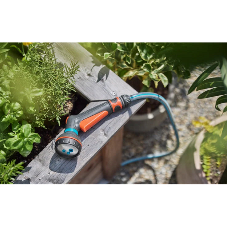 Gardena classic multi-broes startset incl. waterstop spuitpistool (18373-20 | sproeier | waterstop | kraanstuk | slangaansluiting)