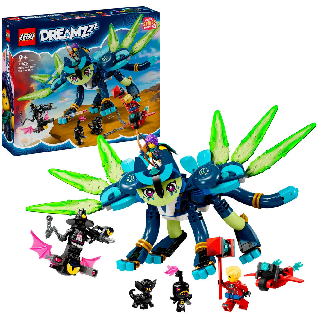 Lego Dreamzzz 71476 Zoey und Zian die Katze Eule