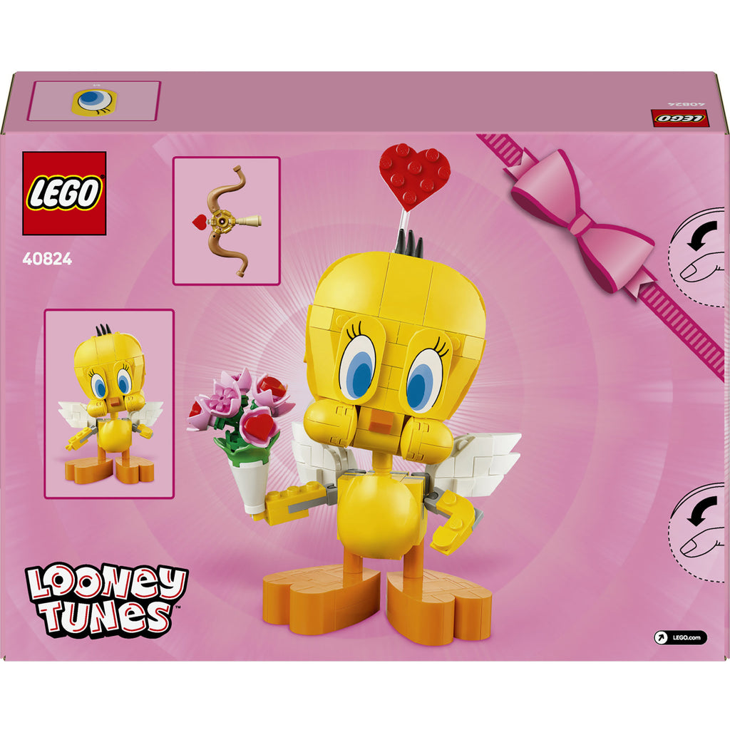 Lego icons lieve tweety looney tunes bouwpakket voor volwassenen 40824