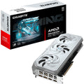 Gigabyte radeon rx 9070 xt gaming oc ice 16g grafische kaart (wit, 2x displayport, 2x hdmi)