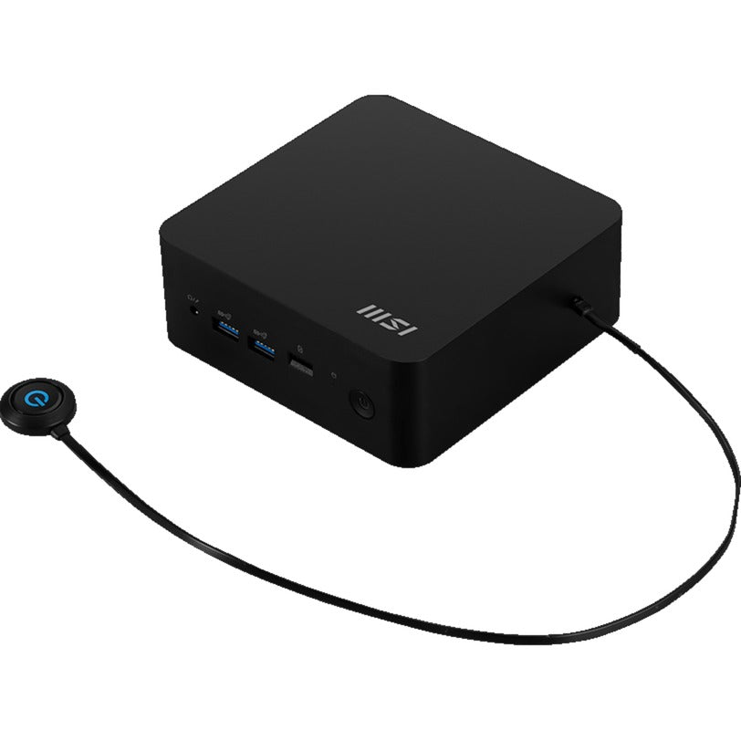 Msi cubi nuc 1mg-237beu barebone (zwart | core 7 150u | intel graphics)