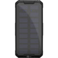 Goobay outdoor solar power bank 20,000 mah with power delivery powerbank (zwart)