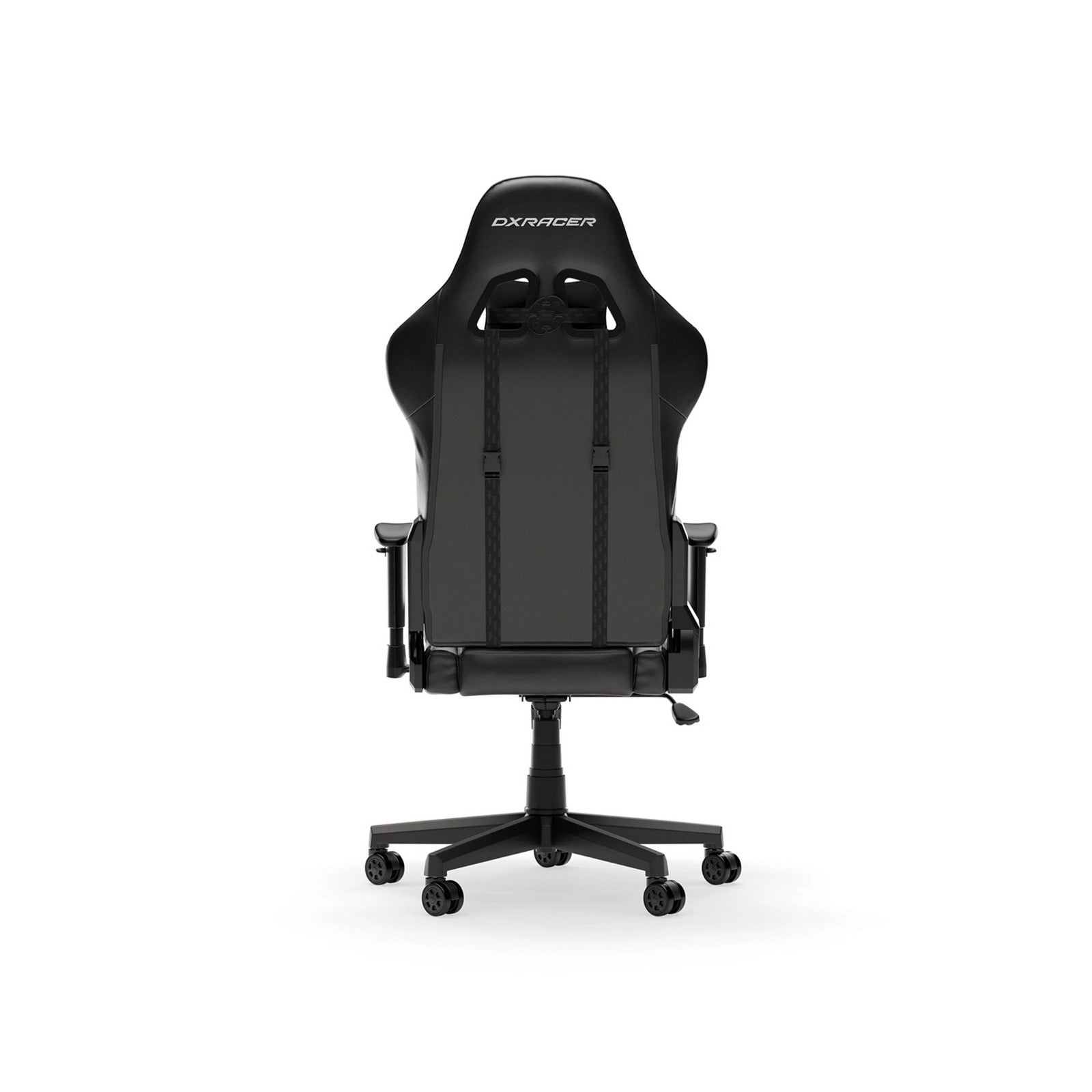 Dxracer prince l black pvc leather gamestoel (zwart)