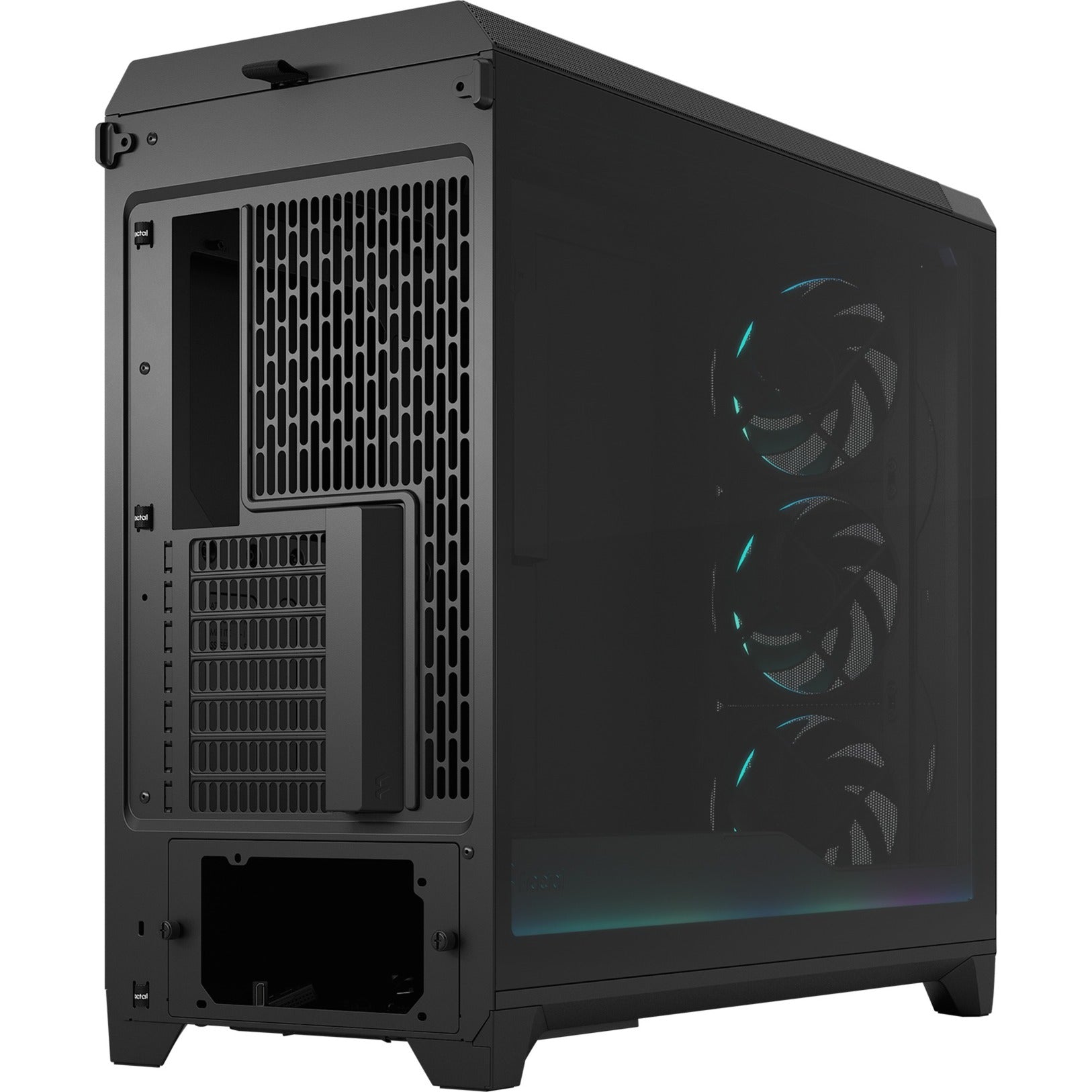 Fractal design meshify 3 xl ambience pro rgb big tower behuizing (zwart | 2x usb-a | 1x usb-c | rgb | tempered glass)