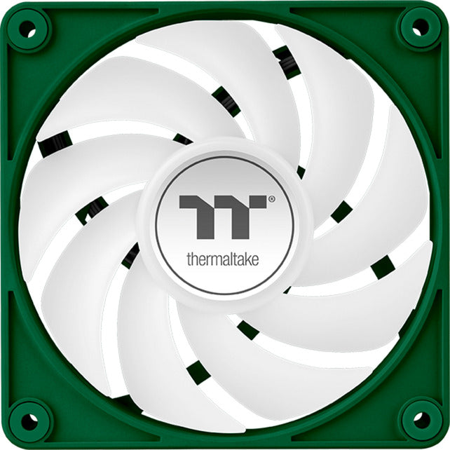 Thermaltake ct120 ex argb sync pc cooling fan racing green (3-fan pack) case fans (groen, 3 stuks, 120 x 120 x 25 mm, pwm)