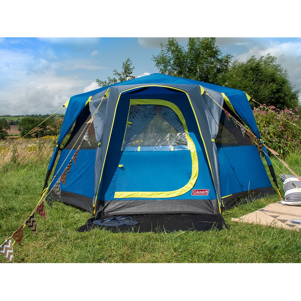 Coleman octago tent (donkerblauw)