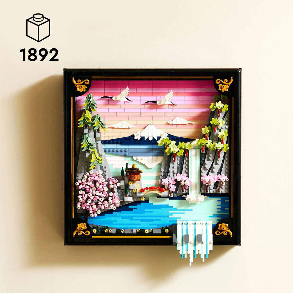 Lego art - landschap met japanse kersenbloesems constructiespeelgoed (31218)