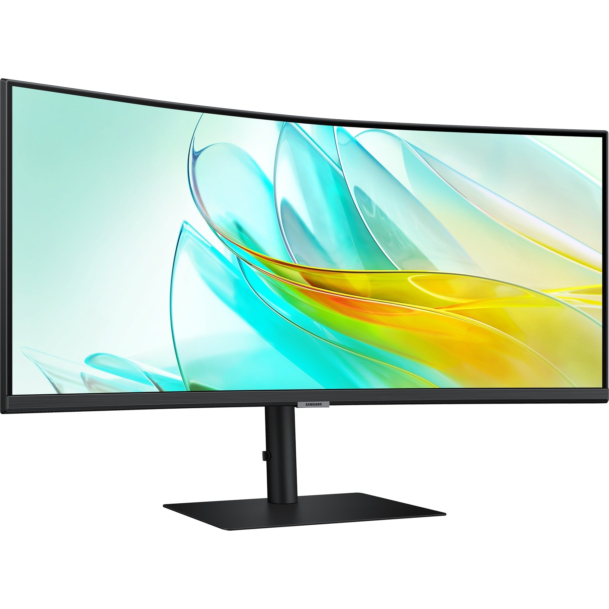 Samsung viewfinity s6 s65uc 34 curved ultrawide monitor (zwart, hdmi, displayport, 3x usb-a, usb-b, usb-c, rj-45)