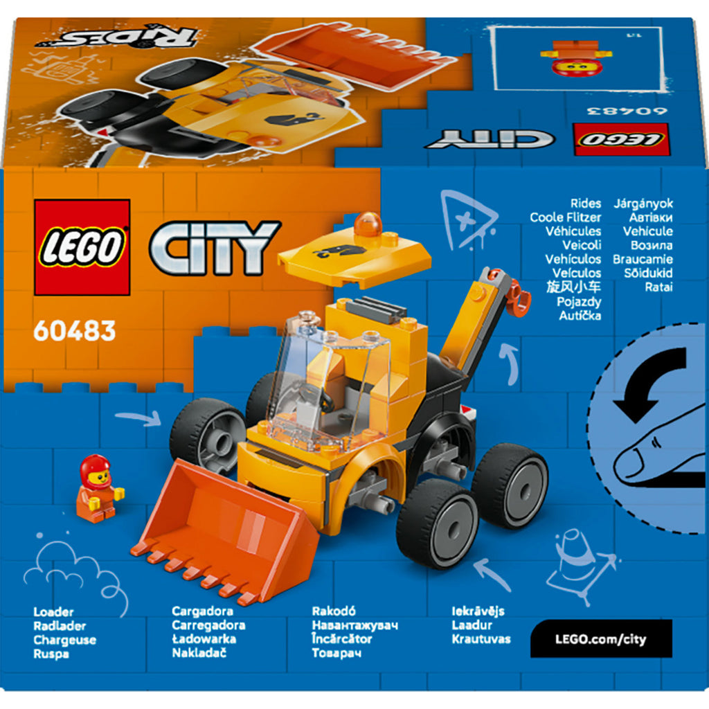 Lego city voertuigen rides – bouwlader