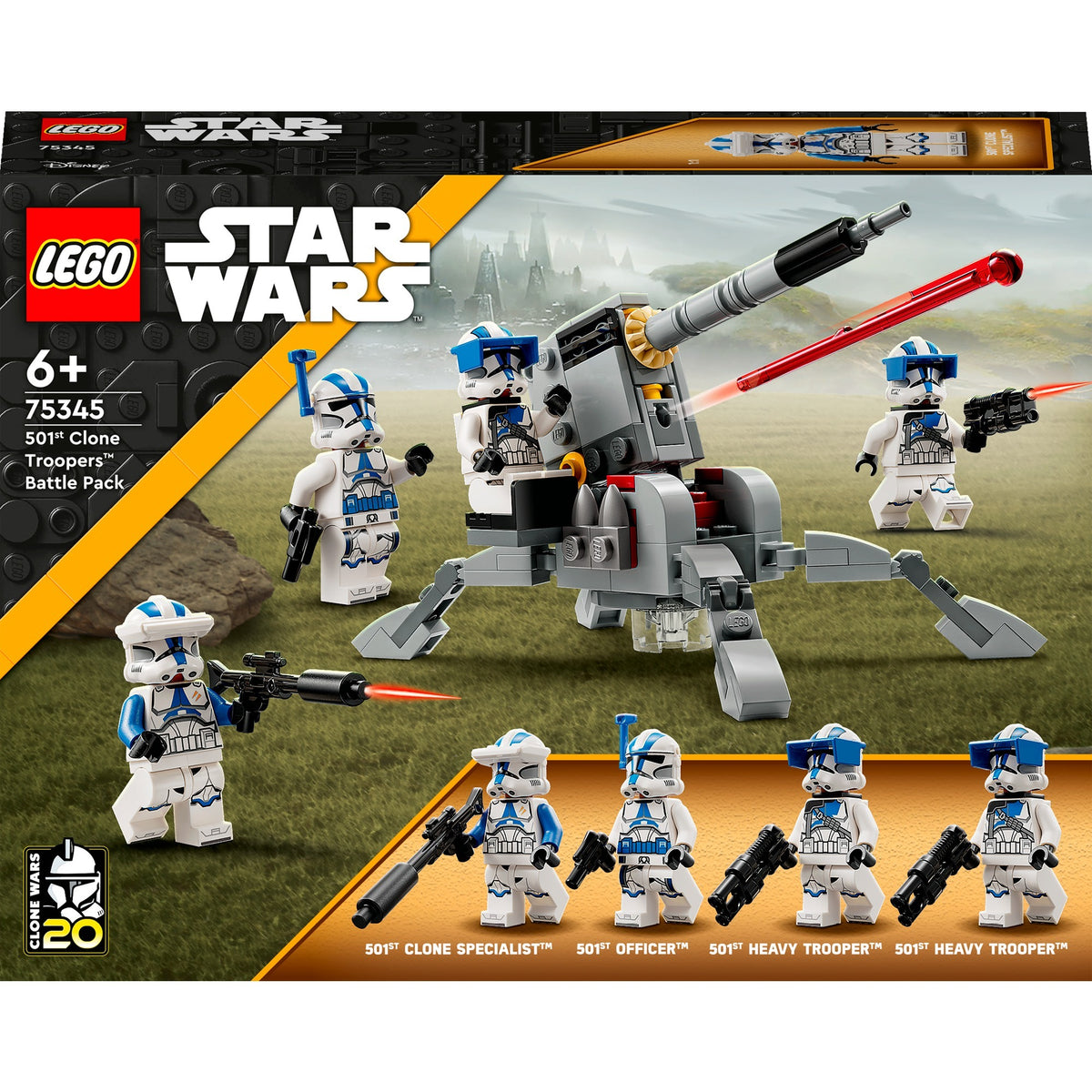 LEGO Star Wars 75345 501. Klonkrieger-Kampfset