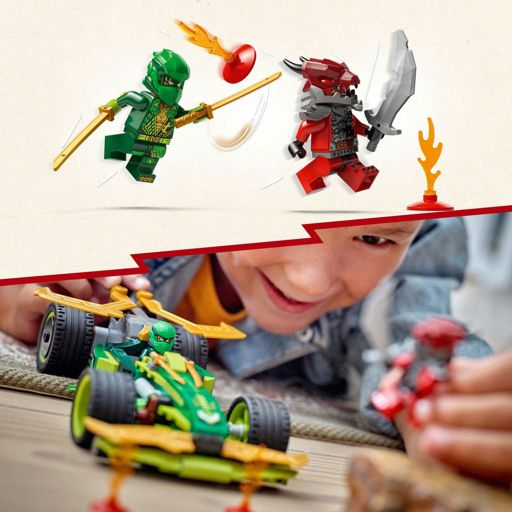 LEGO Ninjago 71828 Lloyds Rückzieh-Rennwagen