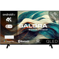 Salora 55qled320 55 ultra hd led-tv (zwart, hdmi, usb, bluetooth, wi-fi, audio, chromecast, android tv)