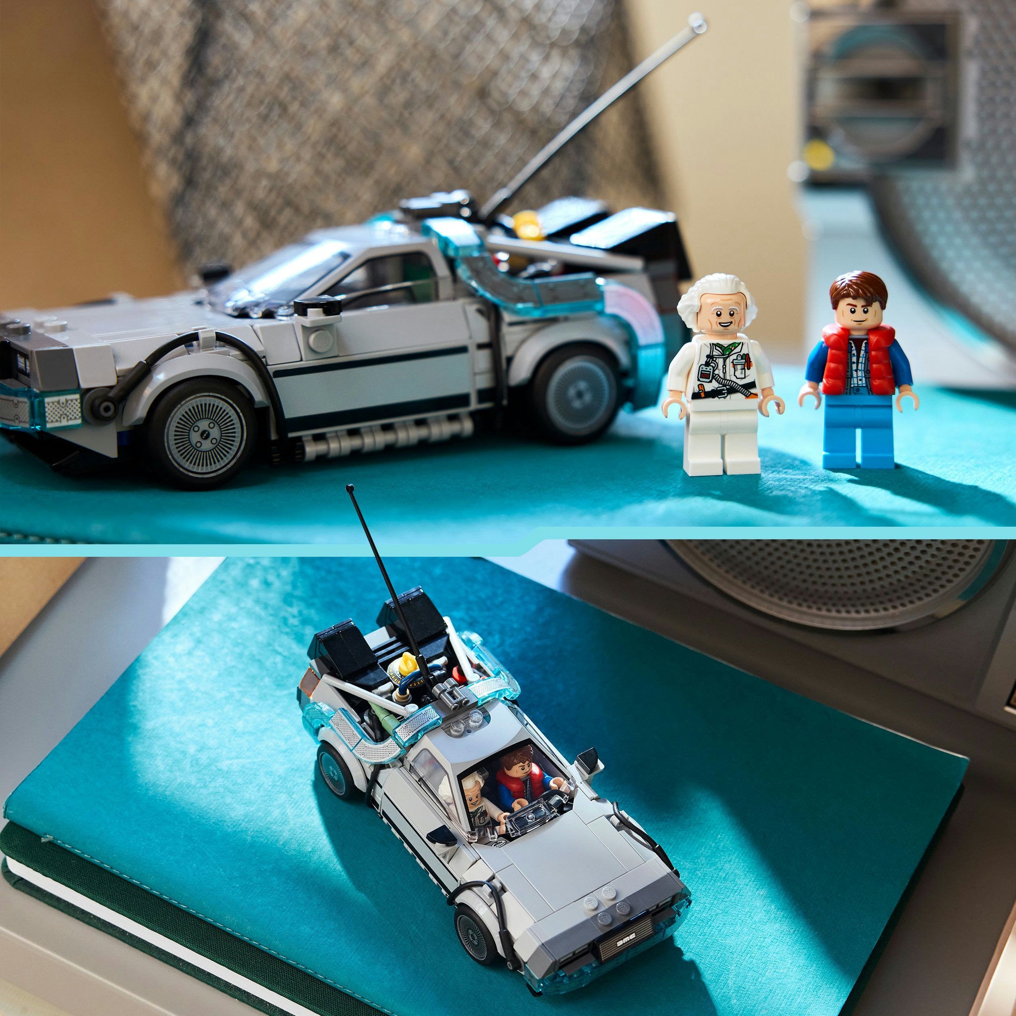 LEGO Speed ​​Champions 77256 Zeitmaschine aus Zurück in die Zukunft