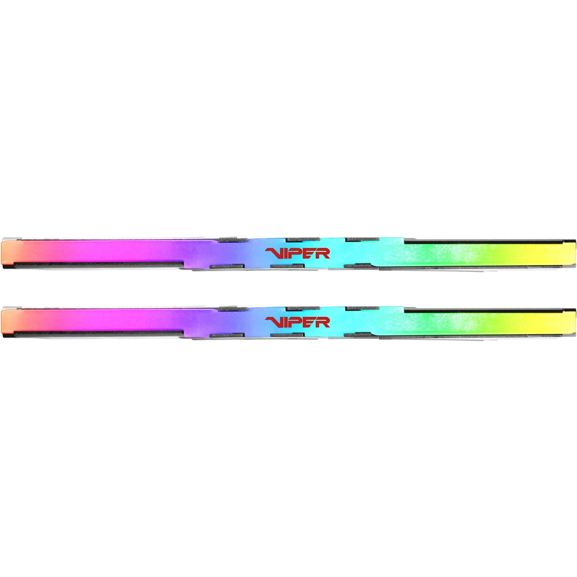 Patriot 64 gb ddr5-6000 (2x 32 gb) dual-kit werkgeheugen (zwart, pvvr564g600c30k, viper venom rgb, intel xmp, amd expo))