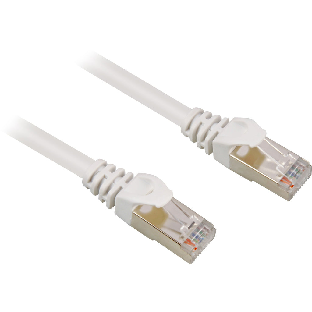 Sharkoon netwerkkabel sftp, rj-45 met cat.6 (wit, 20 meter)