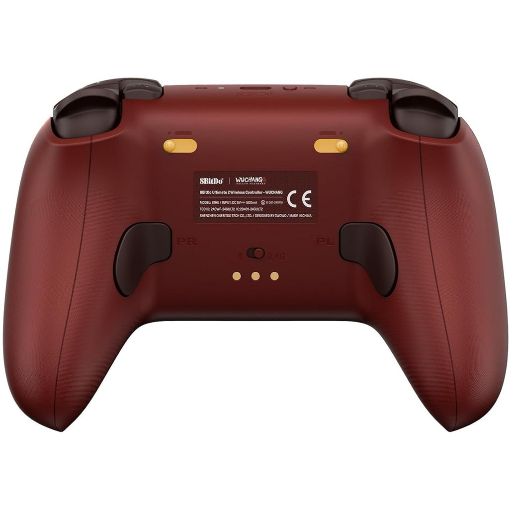 8bitdo ultimate 2 wireless controller - wuchang: fallen feathers (donkerrood, 2.4 ghz bluetooth, usb, pc)