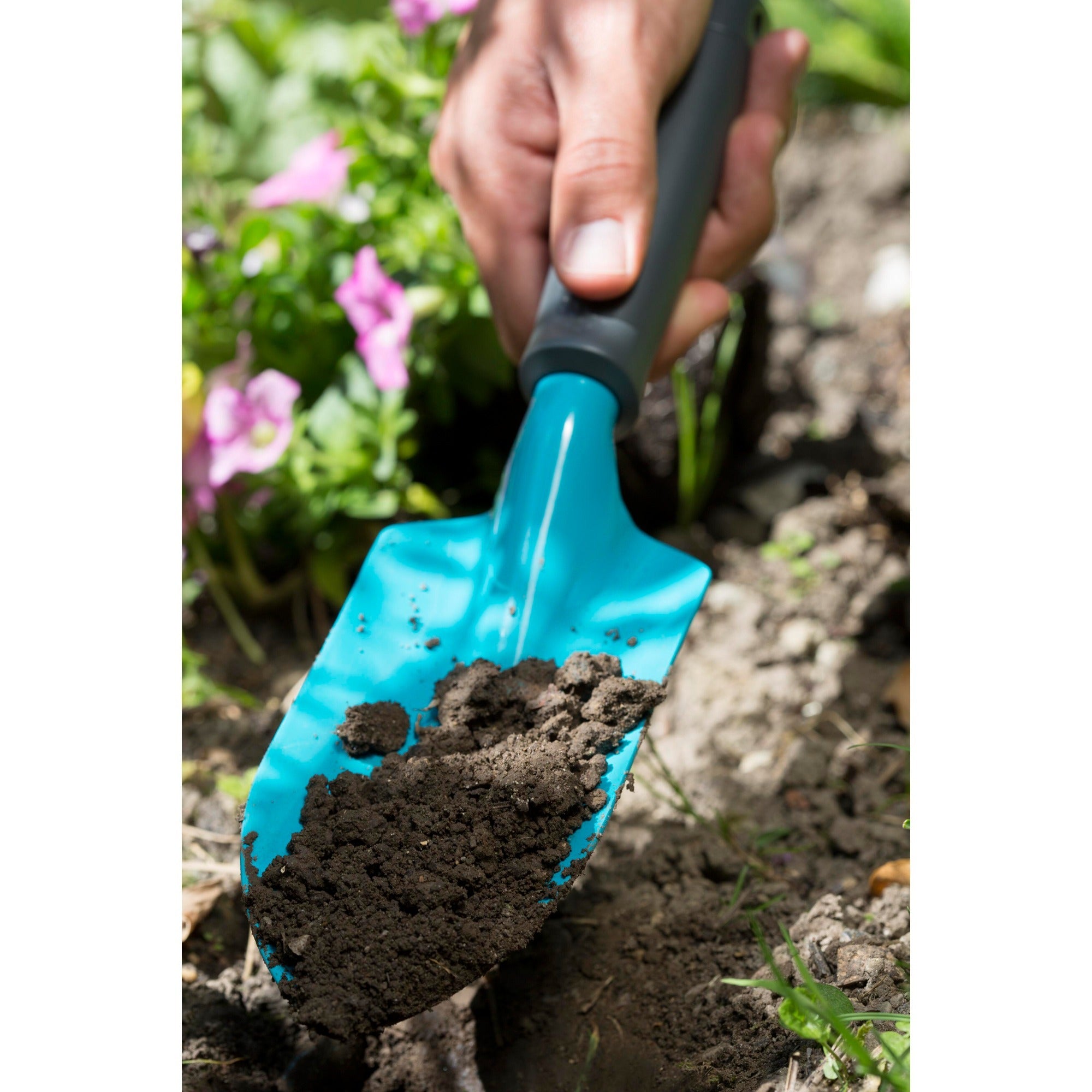 Gardena tuinschepje breed - werkbreedte 8cm
