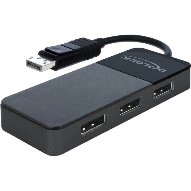 DeLOCK DisplayPort 1.4 Eingang > 3x DisplayPort Ausgang