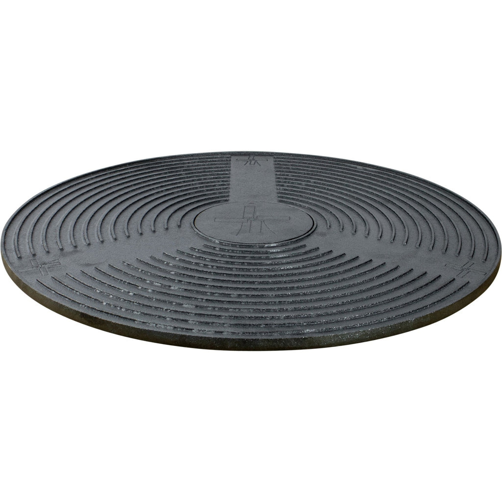 The windmill plancha grillplaat (zwart, 75 cm)
