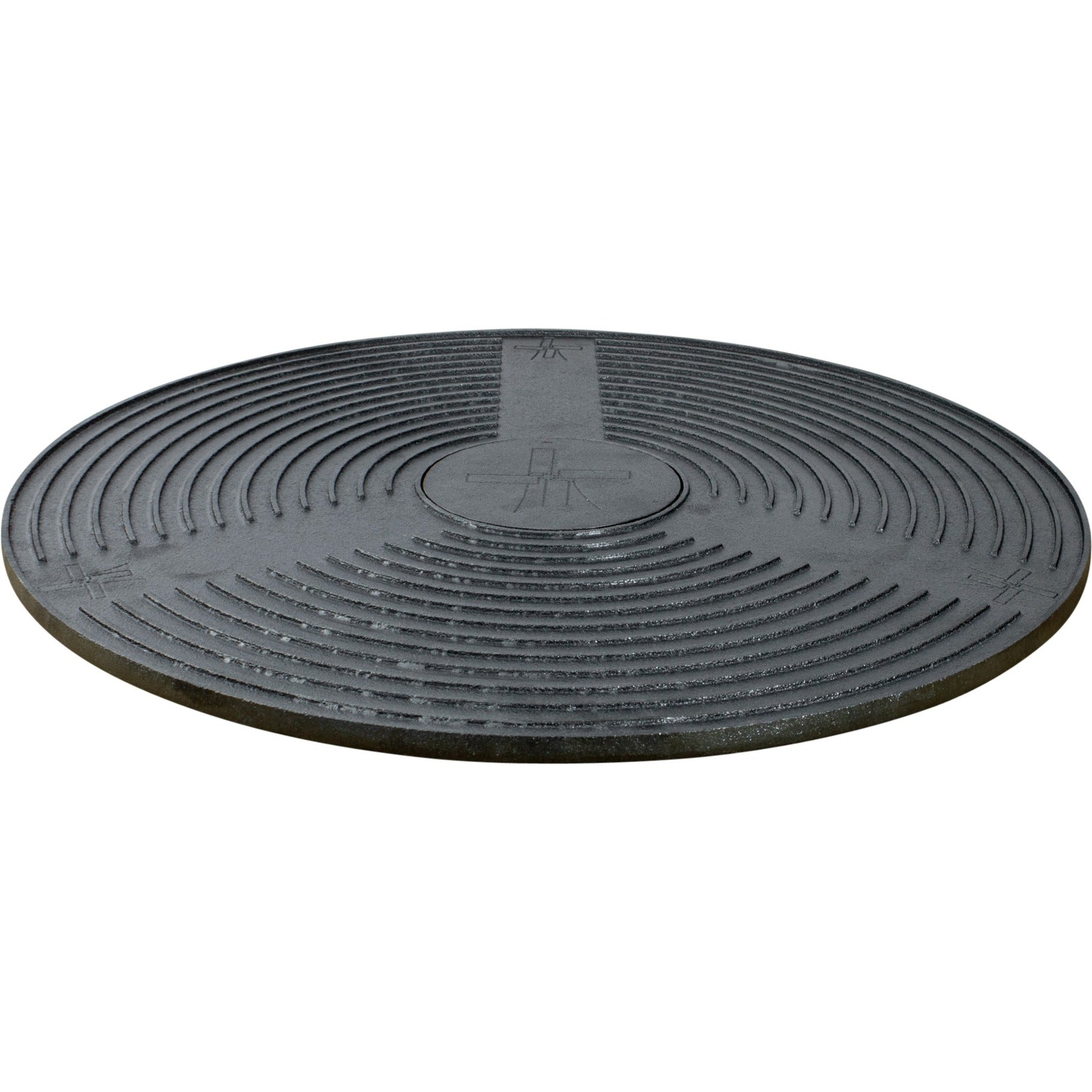 The windmill plancha grillplaat (zwart, 75 cm)