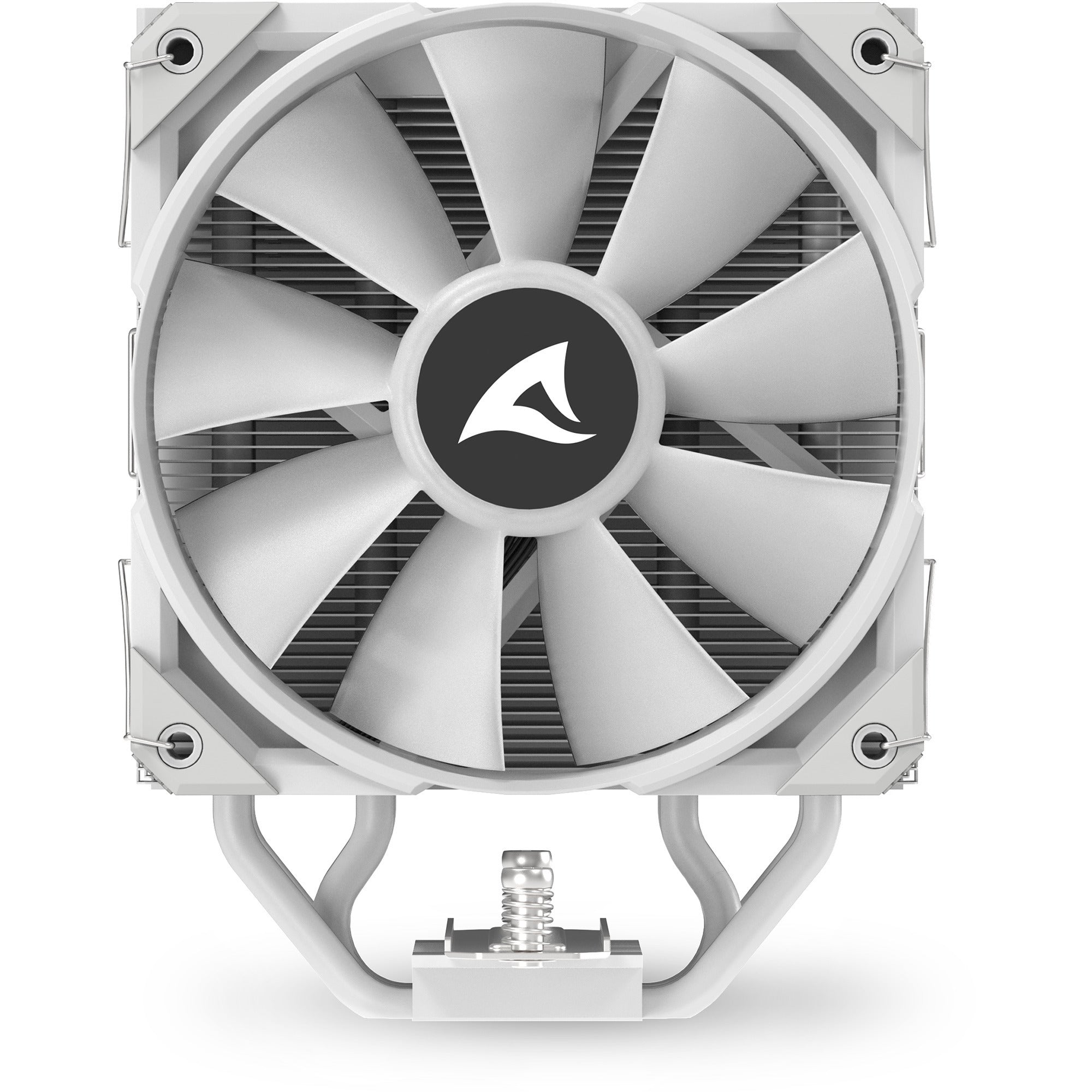 Sharkoon a40 rgb cpu-koeler (wit, 4-pins pwm fan-connector)