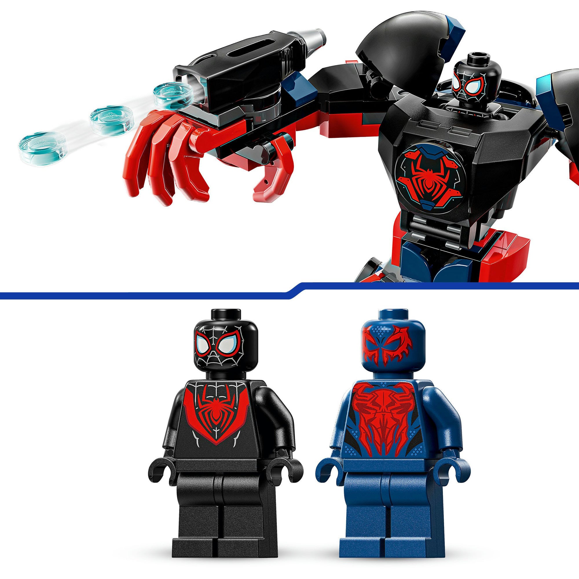 LEGO Marvel 76337 Miles Morales Mech vs. Spider-Man
