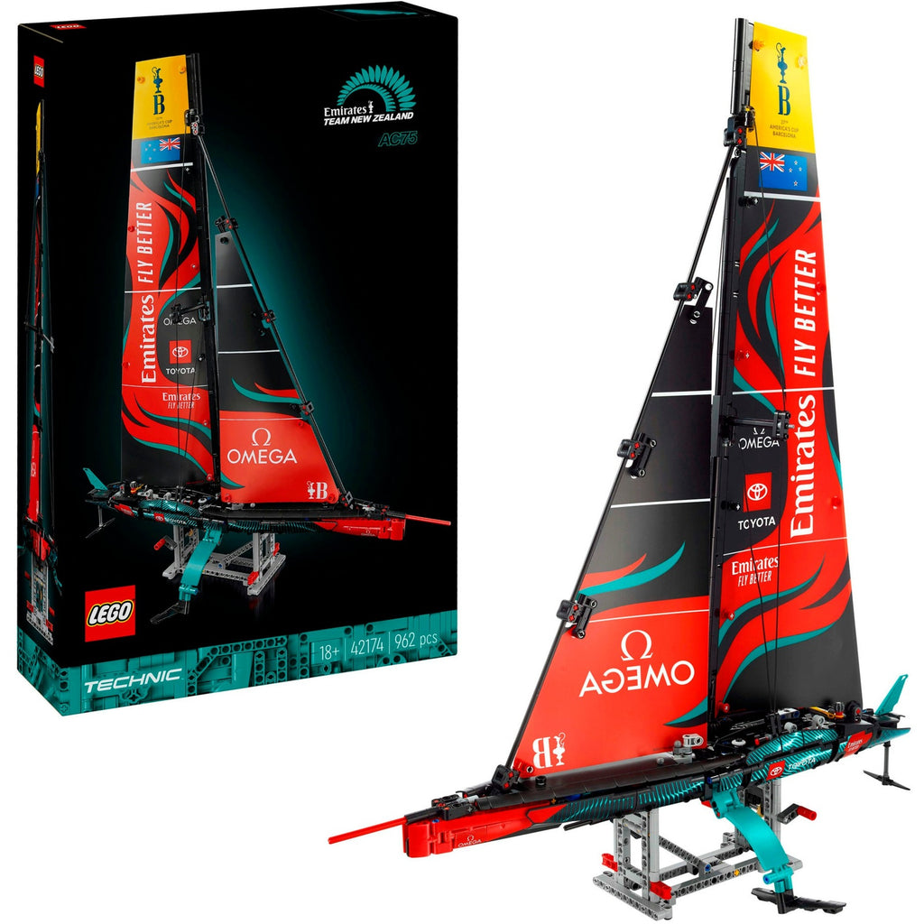 Lego technic - emirates team new zealand ac75 jacht constructiespeelgoed (42174)