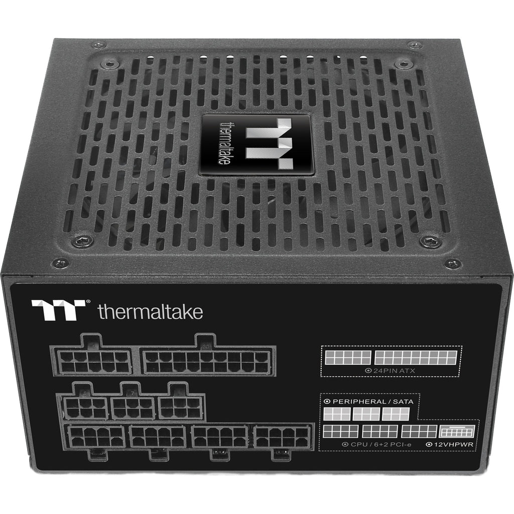 Thermaltake toughpower gf a3 gold - tt premium edition modulaire 850 watt voeding (zwart, 4x pcie)