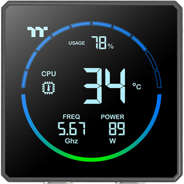 Thermaltake th360-s v3 argb sync aio liquid cooler waterkoeling (zwart)
