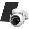 Imou cell pt lite met solar panel beveiligingscamera (wit, 2k, 3mp, 5000 mah batterij)