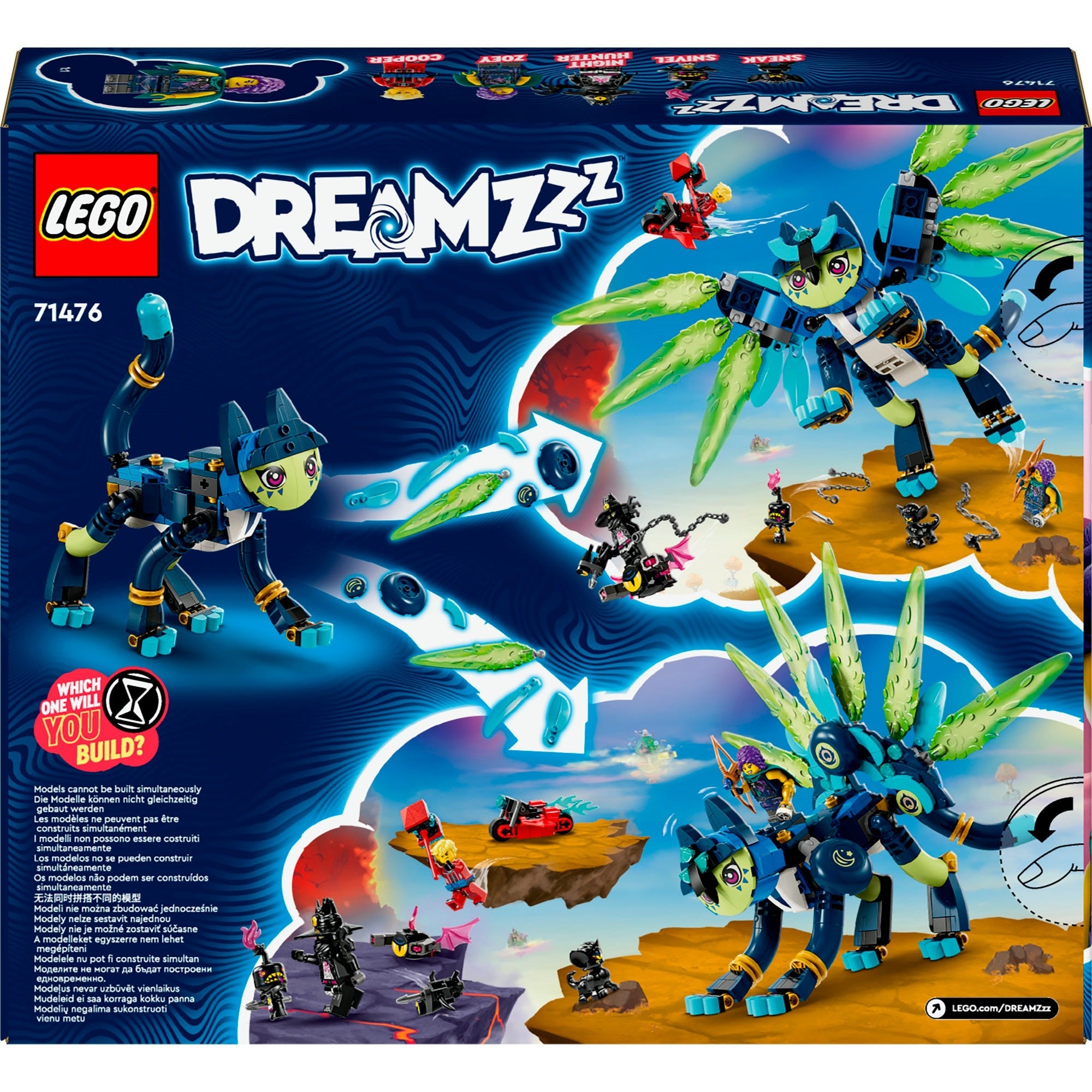 Lego Dreamzzz 71476 Zoey und Zian die Katze Eule