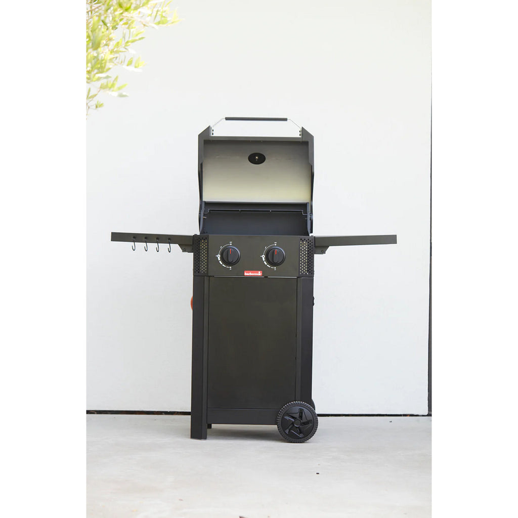 Barbecook luca 210 gasbarbecue met zijtafels (zwart)