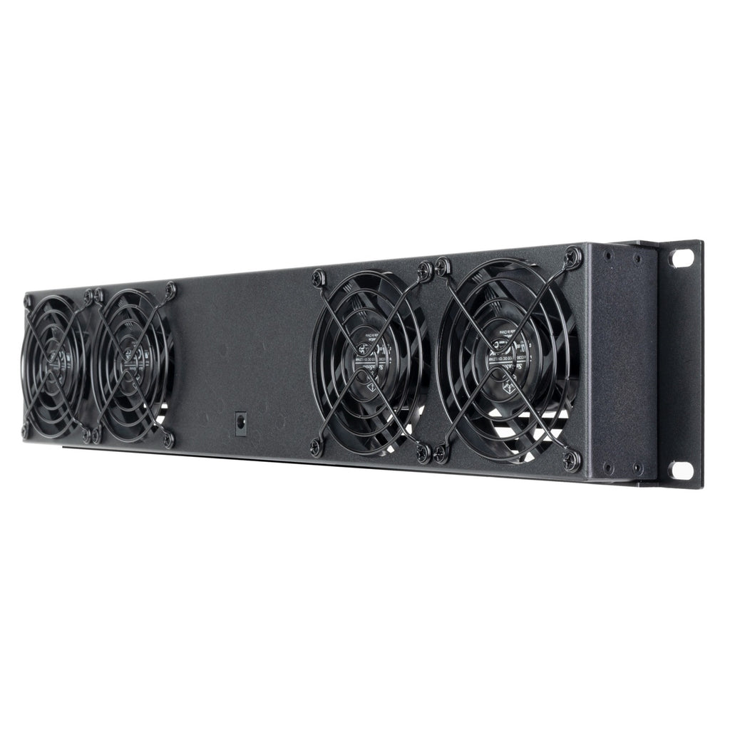 Silverstone rcp2b-480 case fans (zwart, 4 stuks, 80 x 80 x 25 mm, 2u externe fan module)