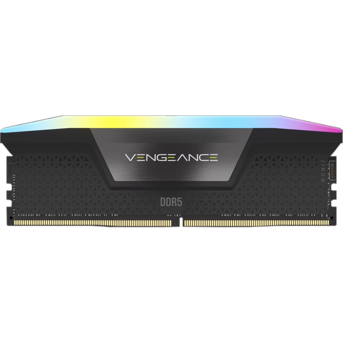Corsair vengeance rgb 32 gb ddr5-6000 (2x 16 gb) werkgeheugen (grijs, cmh32gx5m2b6000z38, xmp, expo)