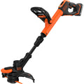 Black+decker 18v afs grastrimmer met accu (zwart oranje, 28 cm accu inbegrepen)