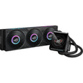 Asus rog strix lc iv 360 argb lcd waterkoeling (zwart)