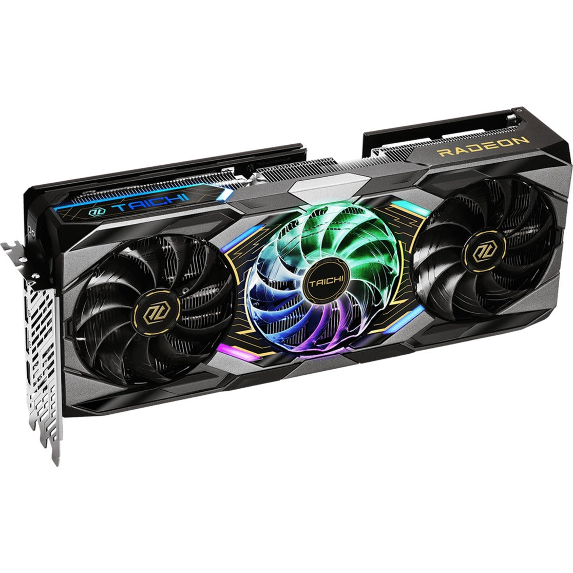 Asrock radeon rx 9070 xt taichi 16gb oc grafische kaart (zwart, rdna4, gddr6, 3x displayport, 1x hdmi)