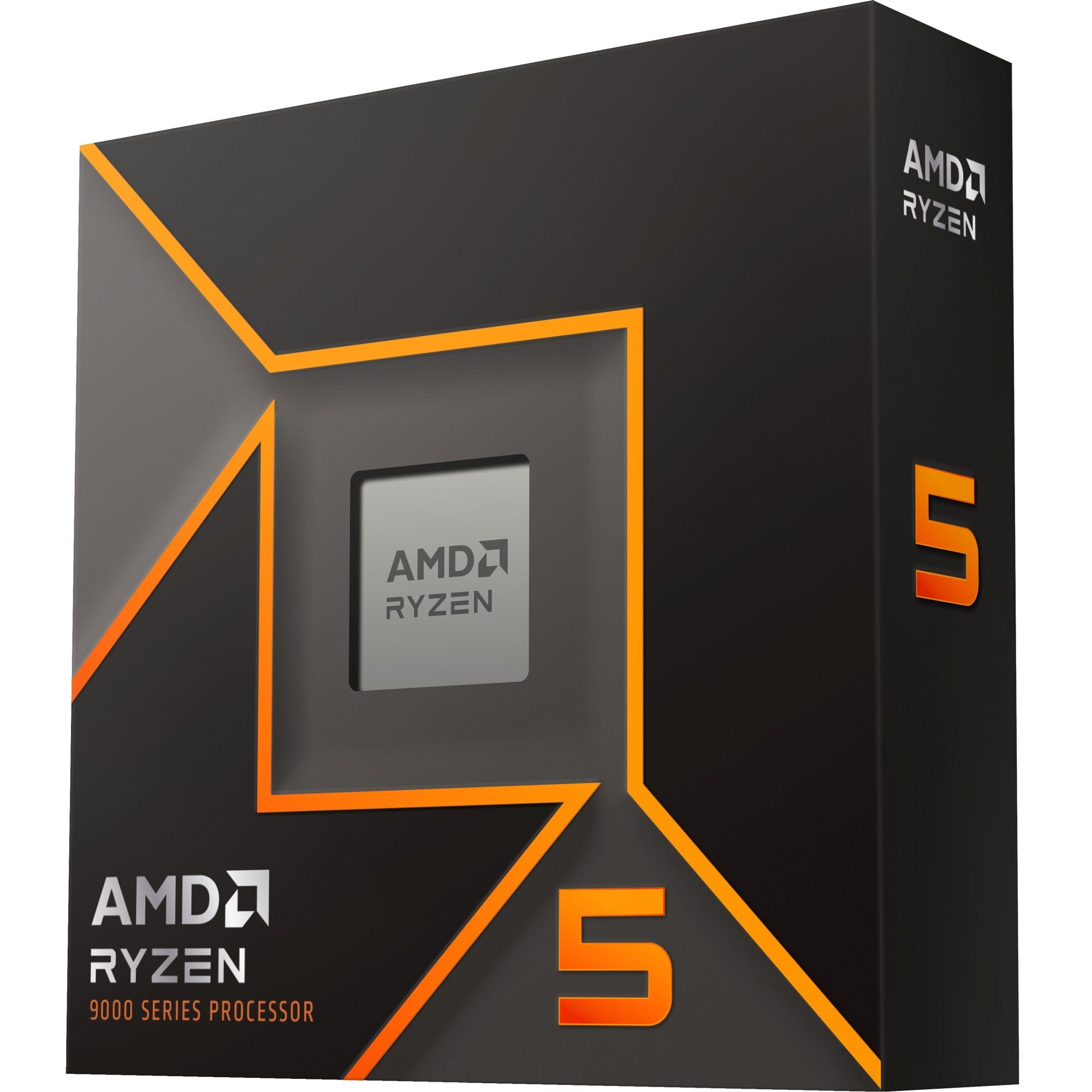 Amd ryzen 5 9600x, 3,9 ghz (5,4 ghz turbo boost) socket am5 processor (unlocked, boxed)