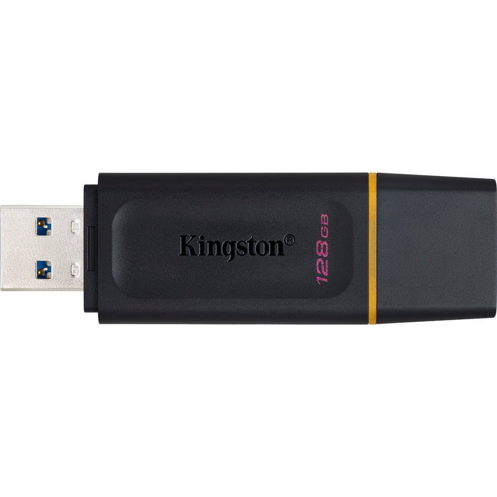 Kingston datatraveler exodia 128 gb usb-stick (zwart geel, dtx 128gb)