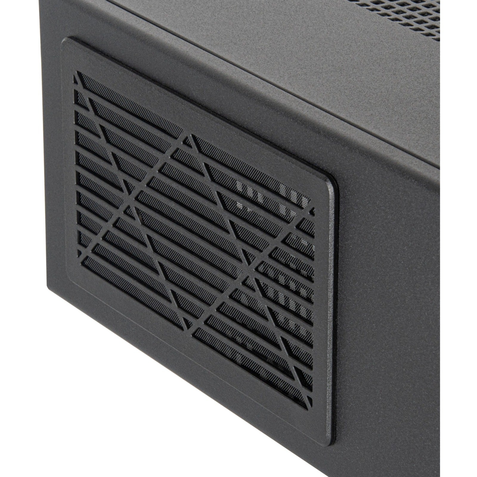 Silverstone sst-ml11b htpc behuizing (zwart | 4x usb-a)