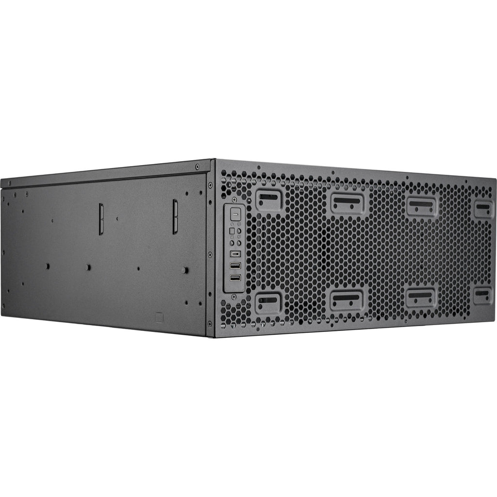 Silverstone rm4a rack behuizing (zwart | 4u | usb-c)